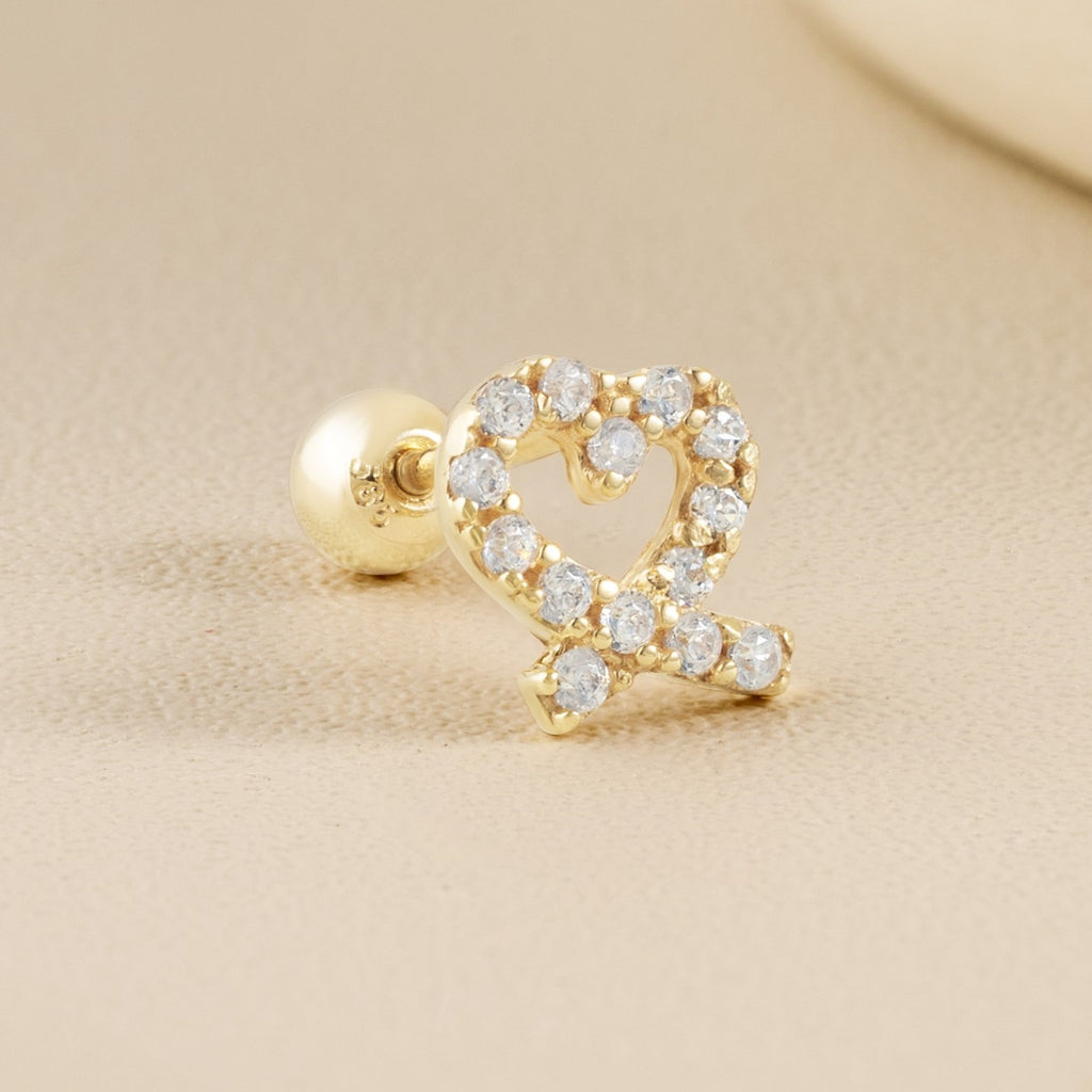 14K (58.5%) SOLID GOLD FAYE PIERCING