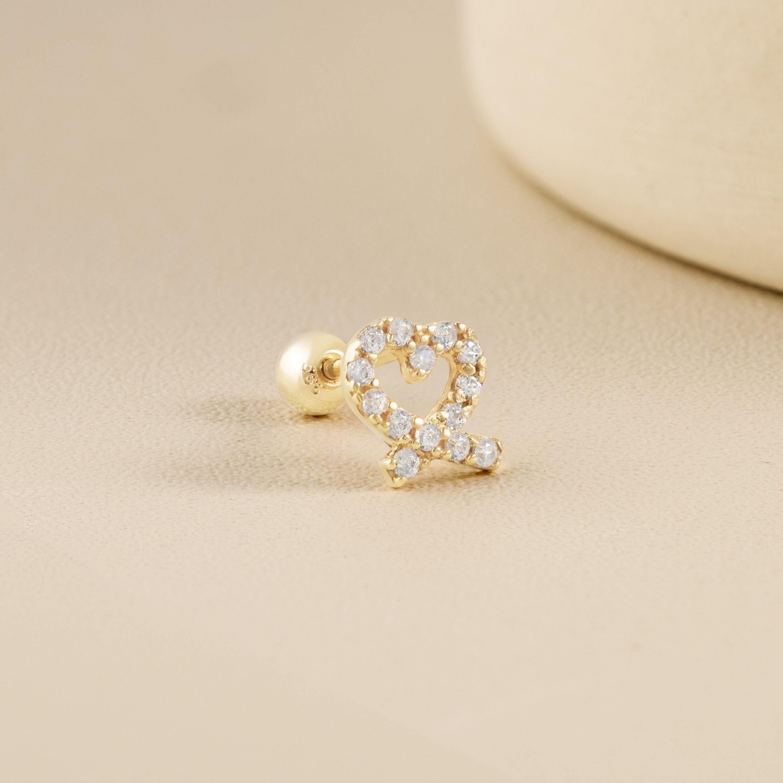 14K (58.5%) SOLID GOLD FAYE PIERCING